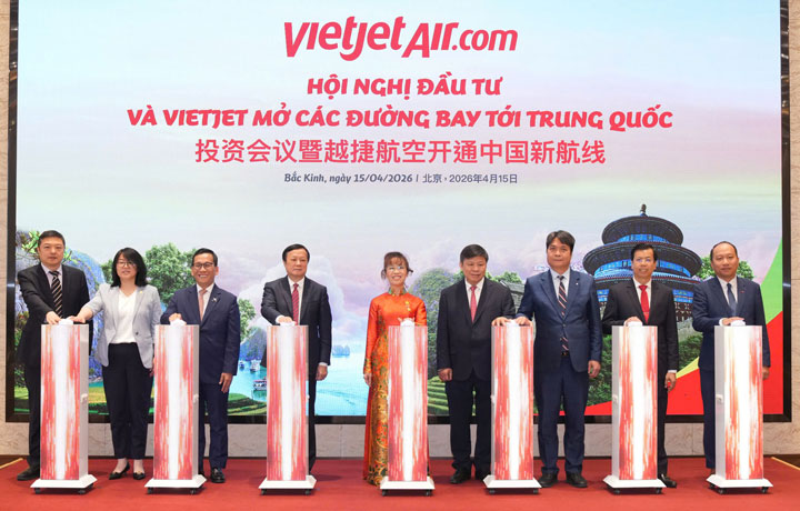 Vietjet công bố 5 đường bay mới tới Trung Quốc, thúc đẩy kết nối tăng trưởng Việt Nam – Trung Quốc