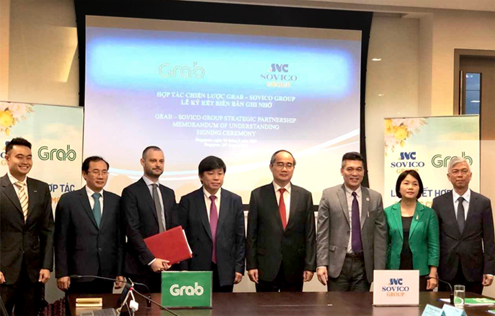 Sovico Group and Grab to sign a comprehensive strategic partnership