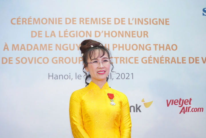 France Awards Nguyen Thi Phuong Thao with Legion of Honour