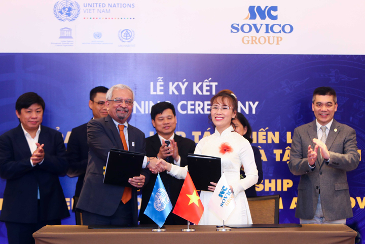 SOVICO Group becomes UN’s strategic partner