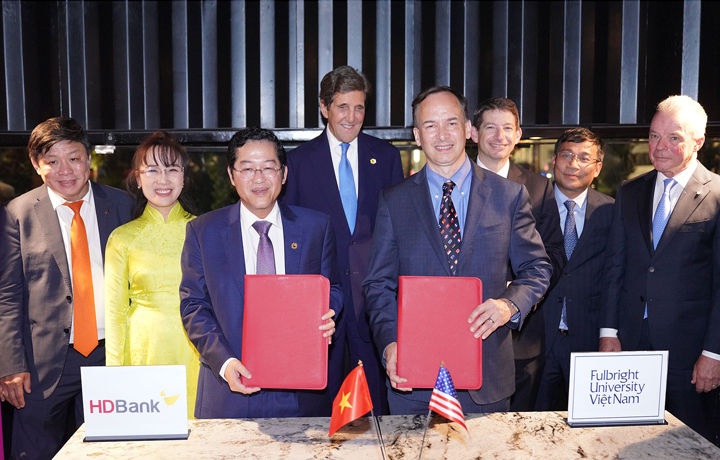 HDBank cấp 20 triệu USD vốn đối ứng cho Fulbright Việt Nam
